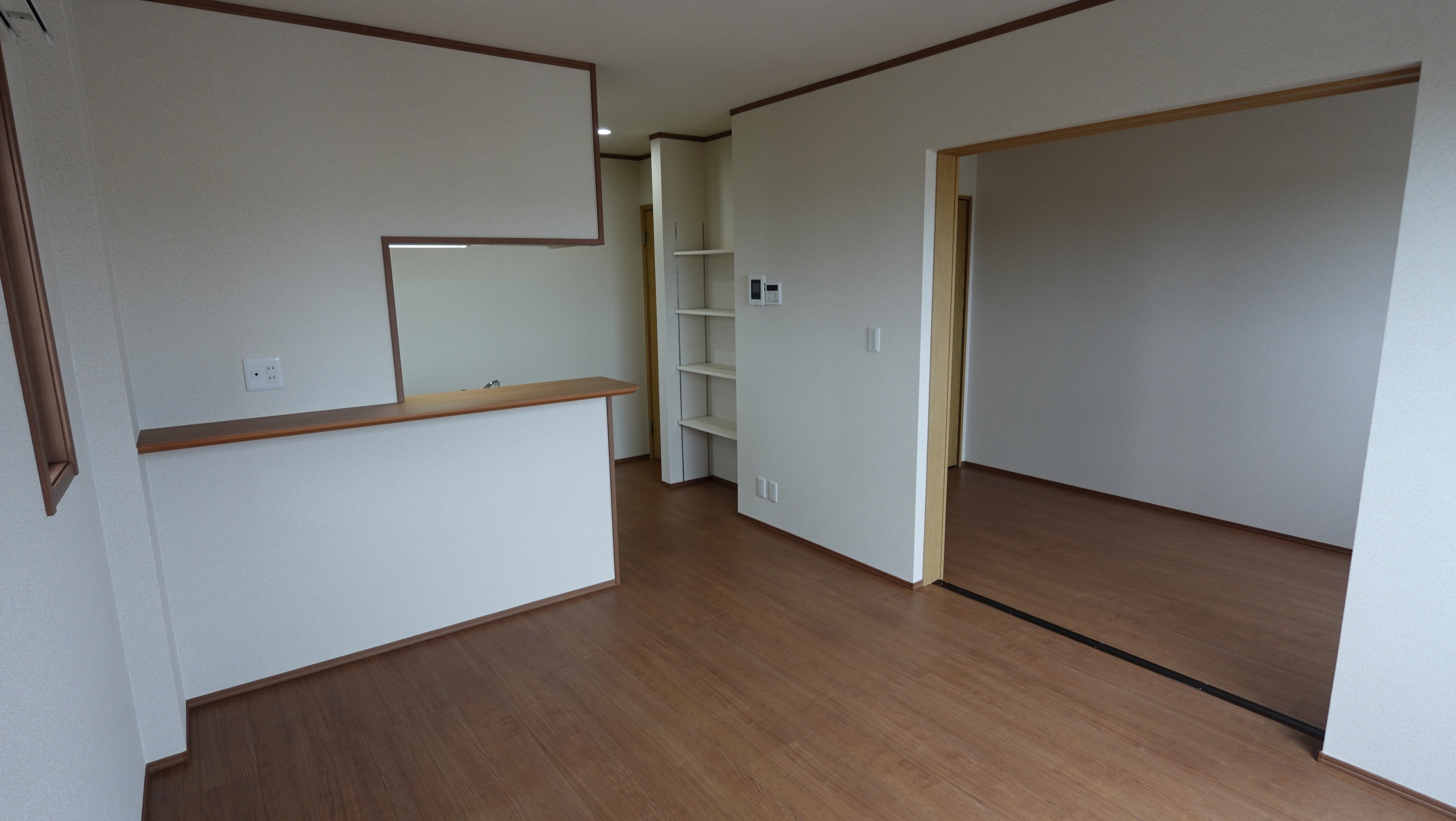 対面キッチンのあるLDK loading=