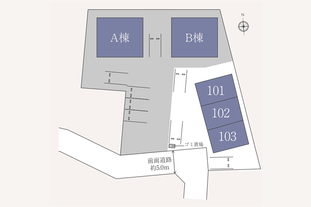 全3戸のガレージハウス loading=